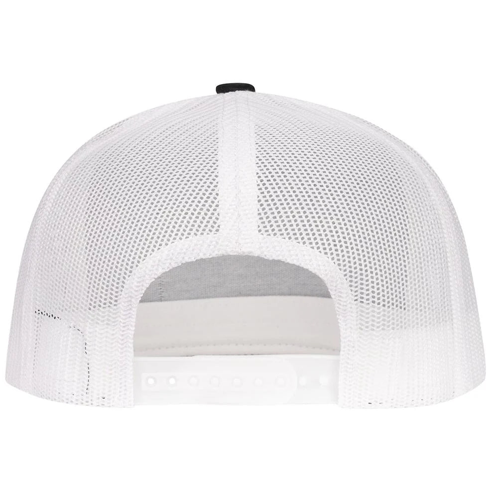 Lazy J Ranch Black & White Mexico Elevation Classic Five Panel Trucker Hat