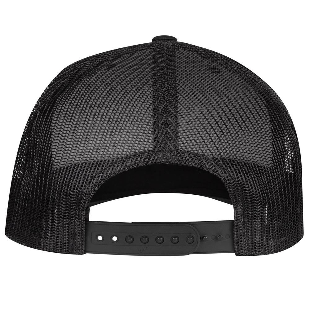 Lazy J Ranch Black Willow Cattle Headquarters Mid Profile Trucker Hat
