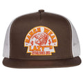 Lazy J Ranch Brown & White Rusty Arrowhead Classic Five Panel Trucker Hat
