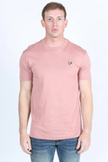 Men's Rooster Logo Cotton Salmon T-Shirt