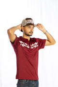 Aztec Polo - Maroon